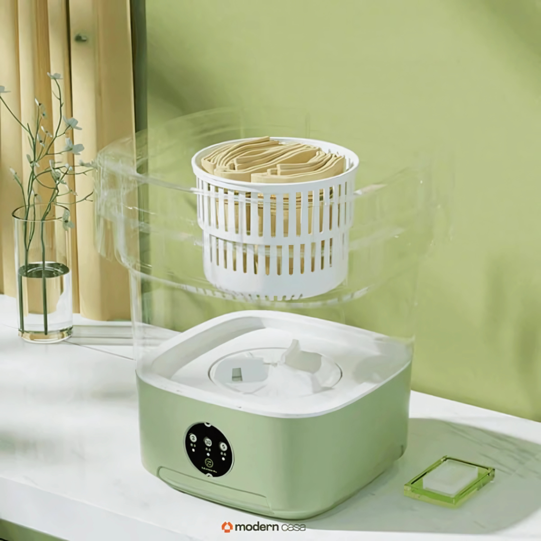 Mini Machine à Laver Compacte – Solution Portable pour Petits Espaces