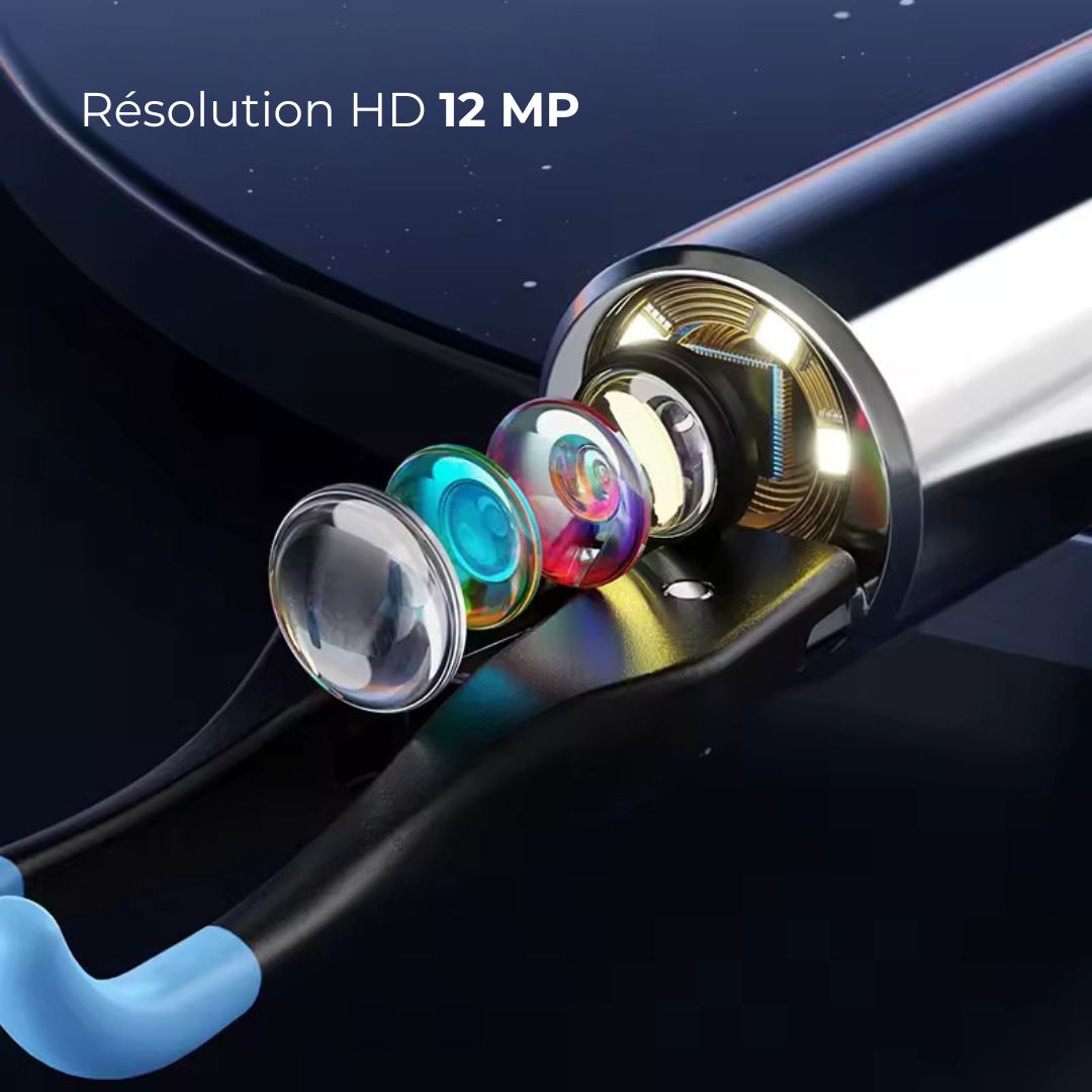 Nettoyeur d’oreilles intelligent sans fil avec caméra (Android/iOS)