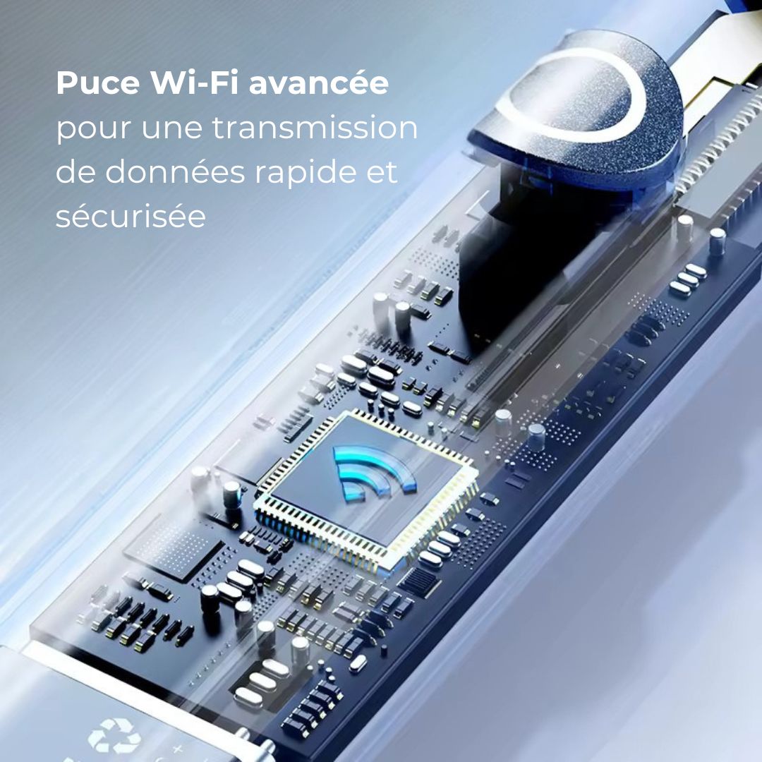 Nettoyeur d’oreilles intelligent sans fil avec caméra (Android/iOS)