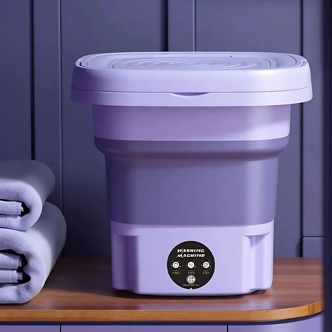 Mini Machine à Laver Compacte – Solution Portable pour Petits Espaces
