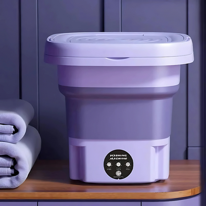 Mini Machine à Laver Compacte – Solution Portable pour Petits Espaces